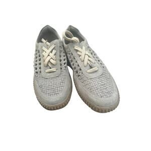 Free People Wimberly leather woven Sneaker. Size: 7.5